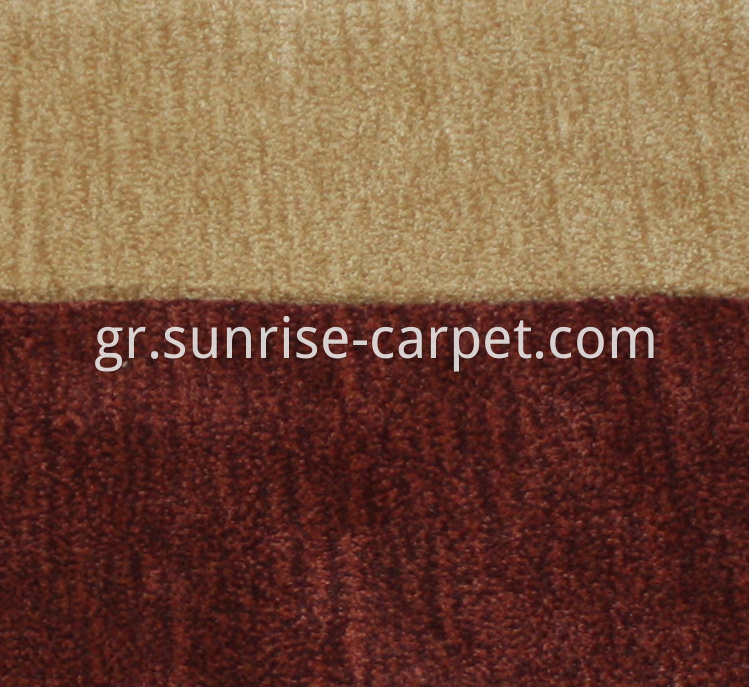 Dyeable Polyester Hand Tufted carpet mix color yarn